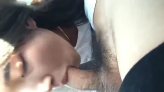 미녀 휴가 와 돈 많은 의부 외지 드라이브 여행 을 차 에서 그 에게 입 을 터뜨린 후 또 호텔 로 데려가 격렬하게 끼어들었다