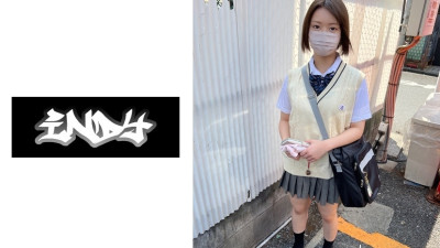 [유모] IND-118 P activity [Personal shooting] Gonzo with a short busty short-haired gal_Creampie on a girl in uniform whose face is too erotic