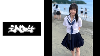 [유모] CRT-024 K② [Personal shooting] Pink polka dot swimsuit found in the sea of Enoshima