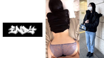 [유모] CRT-057 Worn for 18 hours [Personal shooting] Light purple pants_Miraculous match with beauty pageant finalist girl