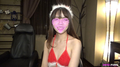 [노모] FC2-PPV-3153902 [Limited quantity half price 1980⇒990pt] Merry Chestnut Squirrel! Pregnancy SEX with an obscene Santa on a holy night ──Christmas intercourse with a D-cup constricted beauty Satan