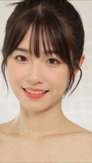 샤워중인 소녀