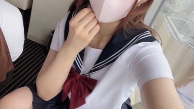 FC2-PPV-4777483 [G-cup beauty] Mai-chan's friend Mei-chan! Her first sailor uniform and her first ever cum swallow!